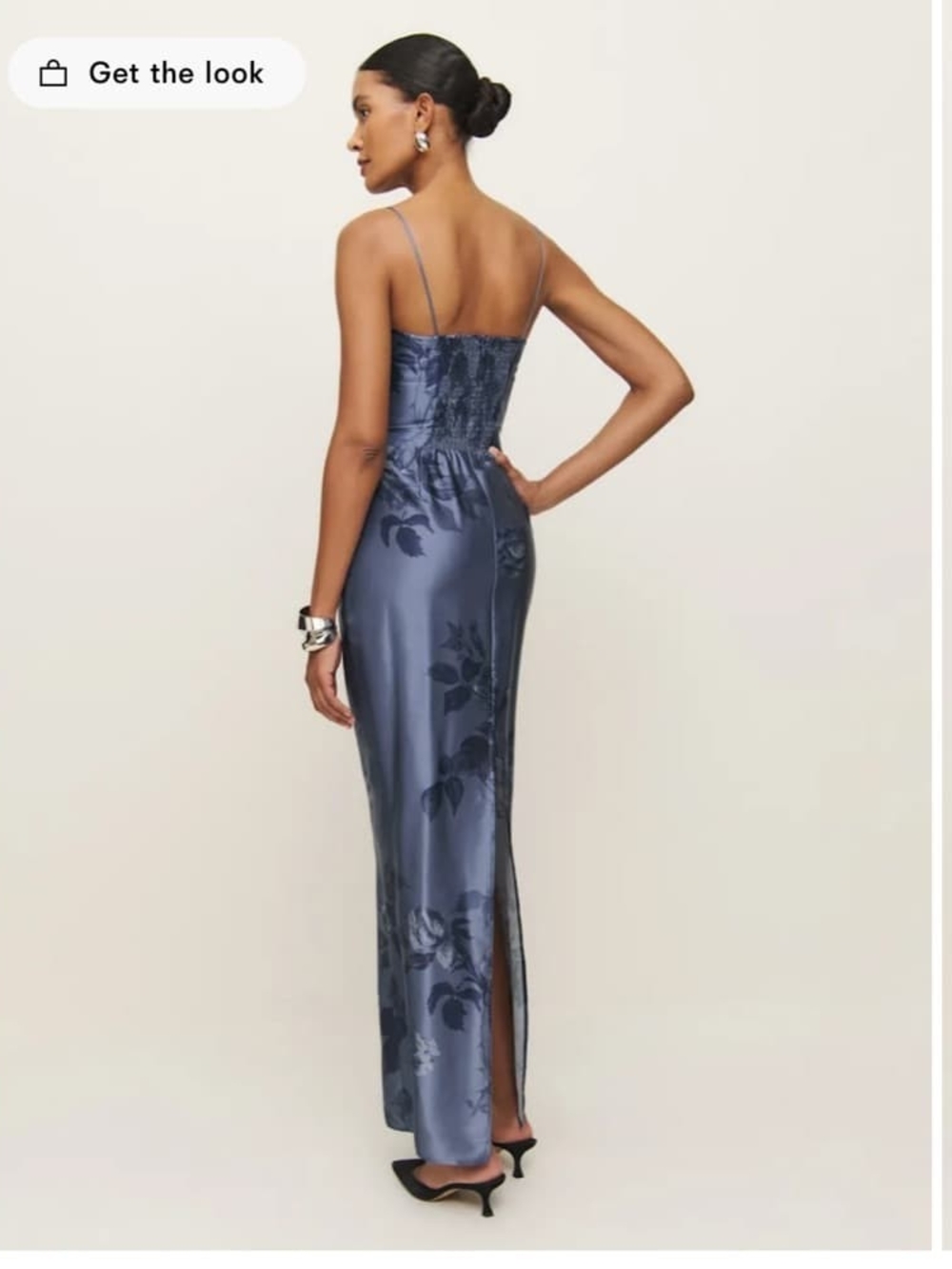Frankie Blue Dress Reformation